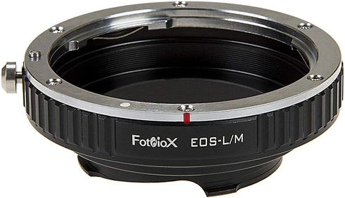 Fotodiox Lens Mount Adapter, 6-Bit M-Coding, Canon EOS (EF/EF-S) to Leica M Mount