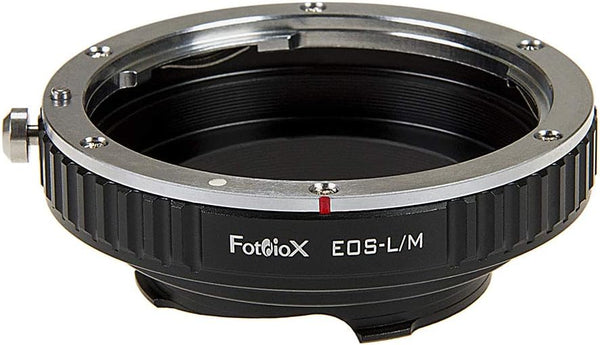 Fotodiox Lens Mount Adapter, 6-Bit M-Coding, Canon EOS (EF/EF-S) to Leica M Mount