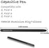 S Pen for Galaxy Z Fold 4, Fold 3, Fold 2, Maezar Capacitive Stylus Touch Pen for Samsung Galaxy Z Fold 4/3/2 - Black