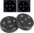 Locadence Wirelessly BT Media Remote Button, Steering Wheel Control Buttons Kit, Car Steering Wheel Button Media Remote