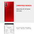 Compatible Samsung Galaxy Note 10+ Back Glass Cover Case Replacement, 6.8-Inches with Installation Kit