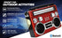 Supersonic SC-1097BT Portable 3 Band Radio with Bluetooth, MP3 Playback, Flashlight, High Sensitivity, Long-Lasting