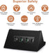 YIPIN HEXHA 12V 24V 5V 68W 12v DC to USB Step Down Converter to USB Multi Port Power Adapter Charger for iPhone Android