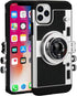 Awsaccy Emily in Paris Phone Case for iPhone 15 Pro 6.1 inch 2023, Vintage Cover with Removable Neck Strap, Black