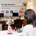 BlissVeritura 360 Auto Face Tracking Phone Holder, Auto Tracking Tripod Rotating Cell Phone Mount, Face and Body