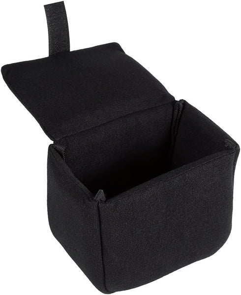 DSLR Camera Bag Insert, Padded Shockproof Protection Travel Pouch for Photography (Black)