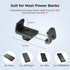 SMALLRIG Power Bank Holder with Cold Shoe Mount, Adjustable Clamp for Camera Rig and Phone Cage - 4600