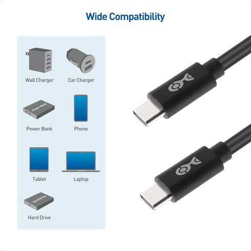 Cable Matters Coiled USB C to USB C Cable, 3A / 60W Fast Charging, Support Apple CarPlay, for iPhone 15/15 Pro
