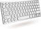 Macally Backlit Bluetooth Keyboard, Small Wireless Keyboard for MacBook Pro/Air, iMac