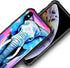 Compatible African Elephants Pattern Design Shockproof Case for iPhone X/XS, Anti-Scratch Hard PC Back Case