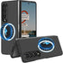 Phone Case for Samsung Galaxy Z Fold4, Military Grade Dual Layer Protection, Shockproof with Wireless Charging Case for