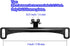 Unifizz Universal Car Dash Cam Mirror Camera Kit, Rearview Camera Mount with License Plate Bracket