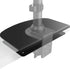 HUANUO Steel Monitor Mount Reinforcement Plate for Thin, Glass and Fragile Tabletop, Fits Most Monitor Stand