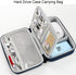 Hard Electronic Organizer Travel Case, Electronics Accessories Organizer Pouch Bag, Double Layer Shockproof Box for