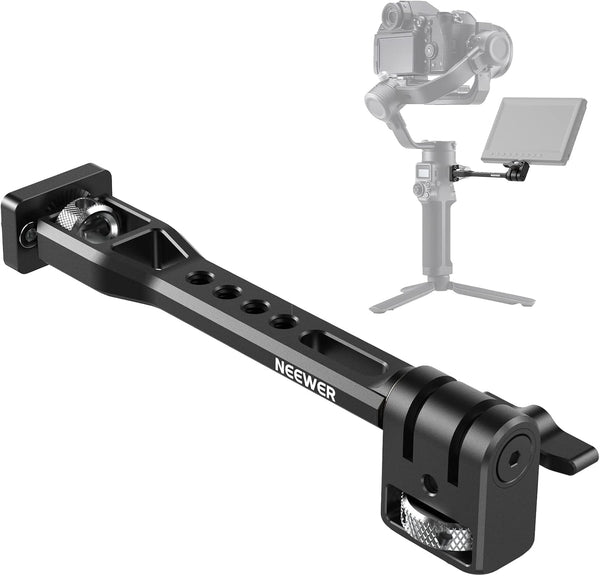 NEEWER Adjustable Field Monitor Mount, 360° Rotating Camera Monitor Mount with 1/4 Inch Thread, Compatible with DJI RS4