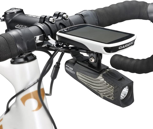 Bike Out Front Combo Mount for Garmin Edge, Wahoo Elemnt & Bolt, Universal Computer Mount for Gopro