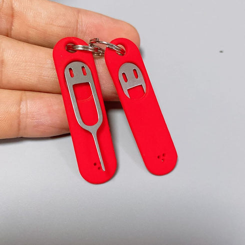 YPBEW Card Remover Card Tray Opening Tool Eject Pins Needle Opener Ejector with Silicone Protective Sleeve Ejector Pin