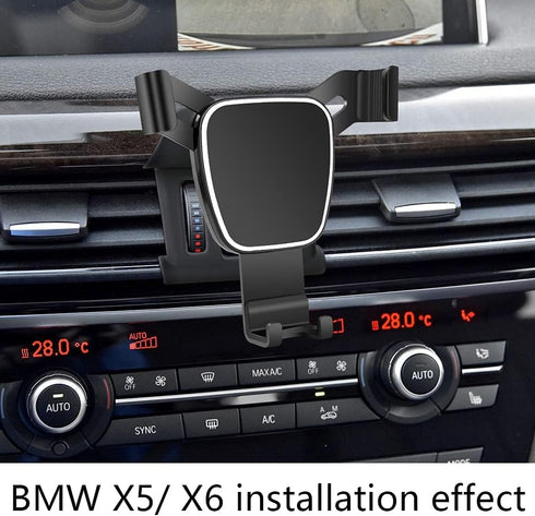 Car Phone Holder for BMW X5 2014-2018, X6 2015-2019 - SUV Navigation Bracket, Mobile Cell Phone Mount