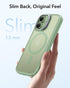 ESR 17 for iPhone Case with Stash Stand, Compatible with MagSafe, Military-Grade Drop Protection Magnetic Phone Case
