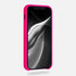 kwmobile Case for Apple iPhone 12 mini, TPU Silicone Phone Cover with Soft Finish in Neon Pink