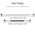 SinLoon U Shape USB Type C Spring Cable, 5Gbps Retractable 90 Degree USB3.0 to USB C Charging Cable for Devices