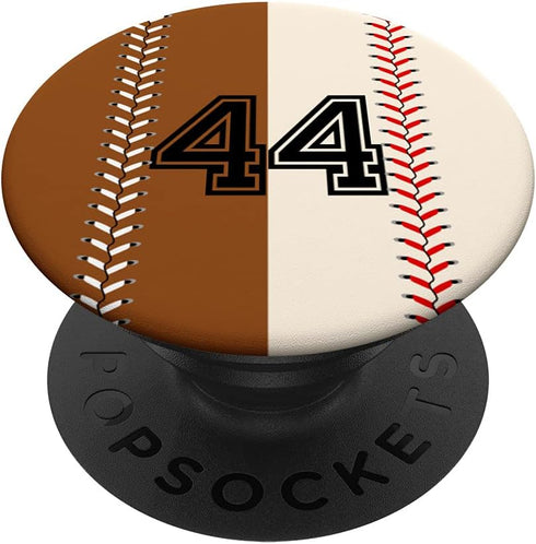 Football Baseball Player Athlete Jersey Favorite Number #44 PopSockets Swappable PopGrip
