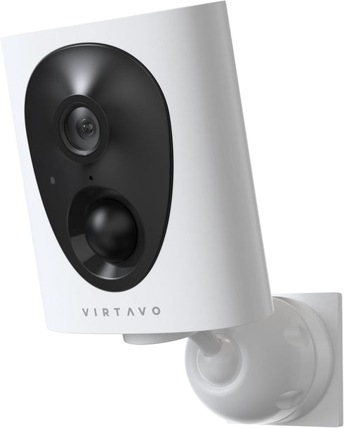 VIRTAVO VistaFlask 2K Security Cameras Wireless Outdoor, Battery Powered, AI Motion Detection, for
