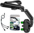 DOUBFIVSY 360 Rotatable Car Sun Visor Phone Holder, Compatible with iPhone 13/12 Pro Max, Galaxy Z Fold 3/S21/S22