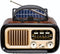 VBESTLIFE Retro Bluetooth Speaker, Vintage FM AM SW Radio with Old Fashioned Classic