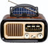 VBESTLIFE Retro Bluetooth Speaker, Vintage FM AM SW Radio with Old Fashioned Classic