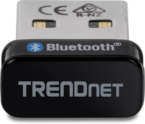 TRENDnet Micro Bluetooth 5.0 USB Adapter, 100m Range, Supports Windows OS, Black, TBW-110UB