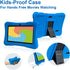 PRITOM 7 inch Kids Tablet, Quad Core Android OS, 32GB, WiFi, Bluetooth, Kids Software Pre-Installed, Dark Blue