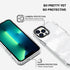 MOSNOVO Case for iPhone 13 Pro Max, Clear TPU Bumper Cover, Military-Grade Drop Protection, Anti Peel Off Tech, Cloud