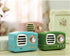 Dosmix Portable Bluetooth Stereo Speaker, Enhanced Bass Retro Wireless Speaker with Built-in Mic for Travel, Home,