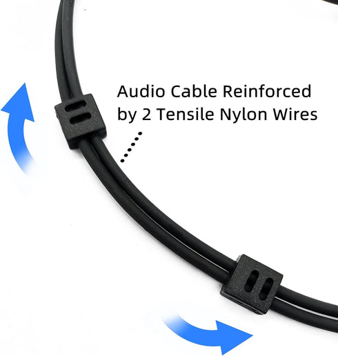 TC-320 2.5mm Acoustic Tube Earpiece with Mic PTT, Walkie Talkie Ear Piece for Motorola Talkabout T200 Series
