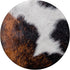Cowhide Skin Spots with Black Brown White Farm Animal Skin PopSockets Standard PopGrip: Swappable Grip for Phones &