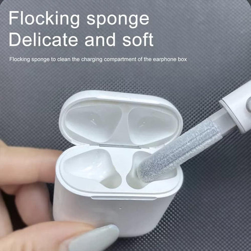 Multi-Function Earphone Cleaner Kit, Perfect Cleaner Pen for Phone Charging Port, Earbuds, Headphones, iPod, iPad