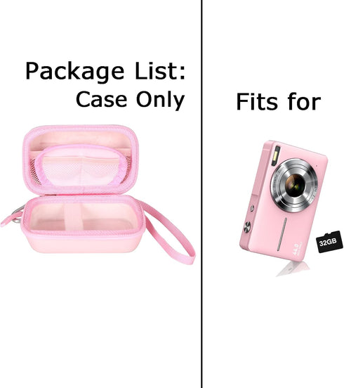 Hard Storage Case for CAMKORY Digital Camera (Case Only)