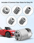 WUMZIJ 2 18V 24V RS555 35000RPM Pcs Electric Motor Drive Engine for Power Wheel High-Speed Motor Gearbox Accessories