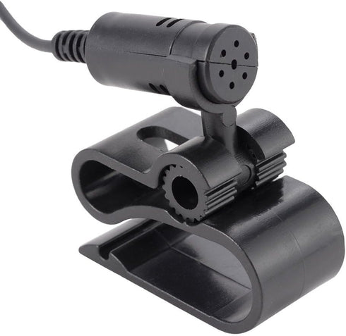 Alphasonik Universal Replacement Bluetooth Microphone Mic 2.5mm Jack Long Cable for Pioneer Car Stereo with Clip Mount