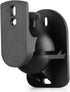 TNP Universal Satellite Speaker Wall Mount Bracket Ceiling Mount Clamp with Adjustable Swivel and Tilt Angle Rotation for Surround Sound System Satellite Speakers - 6 Pack, Black