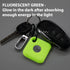 Silicone Case for Tile Pro 2020 & 2018, 2 Pack Anti-scratch Cover with Keychains, Carabiner (Navy/Fluorescent Green)