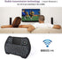 BL Mini Wireless Keyboard Remote Control with Touchpad Mouse Combo, Backlit 2.4GHz Mini Keyboard Wireless USB Dongle