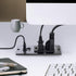 Conference Recessed Power Strip Socket with USB Ports, Desktop Charging Station with 2-Outlets and 2 USB Ports