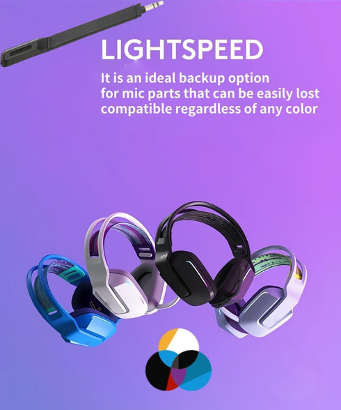 Cuifati Replacement Microphone for Logitech G733 Headset, Clear Noise Reduction