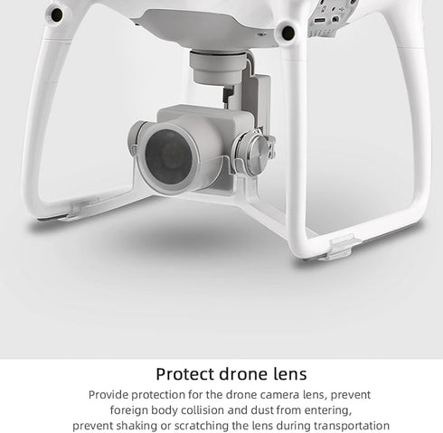 Gimbal Stabilizer Lock and Lens Camera Cover for DJI Phantom 4 Pro