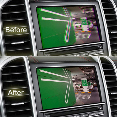 Car Backup Camera Filter - Universal 12V DC Power Rectifier for Reverse Camera Anti-Interference, Compatible with BMW
