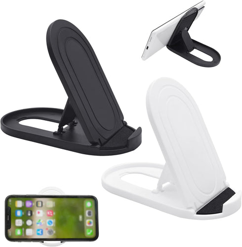 Cell Phone Stand, 2Pack Portable Foldable Desktop Holder, Adjustable Universal Multi-Angle Cradle Stands for Tablet
