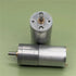 ATNVSE 25GA-370 25mm 3V 6V 9V 12V 250RPM 1Pcs Mini Full Metal Gearbox Gear Motor DC Slow Speed Large Torque D Shaft DIY