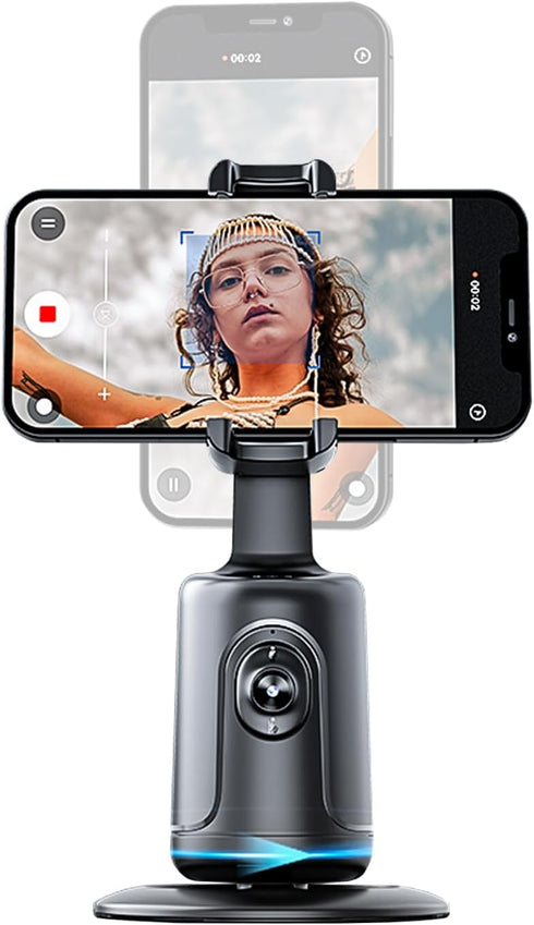 GREEN HOUSE Auto Face Tracking Phone Holder & Mount, 360Fast Rotation, Gimbal Stabilizer for